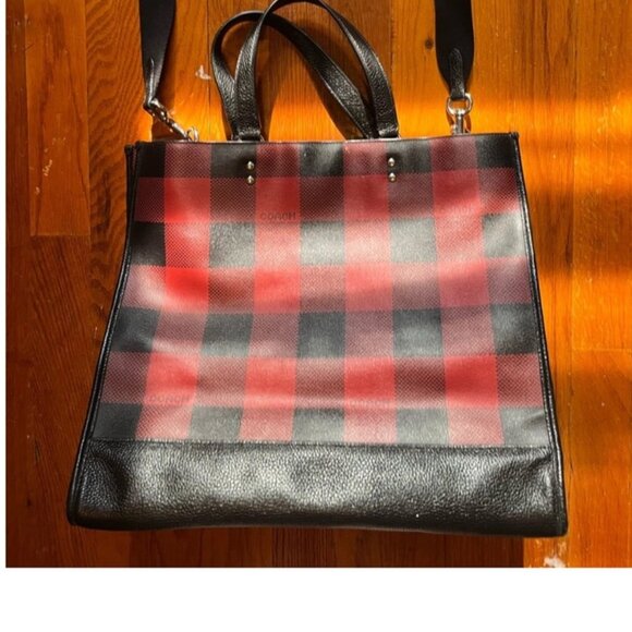 COACH BUFFALO EXTRA LARGE TOTE BAG - Picture 3 of 10